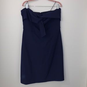 Beautiful strapless navy blue Sam Edelman dress.
